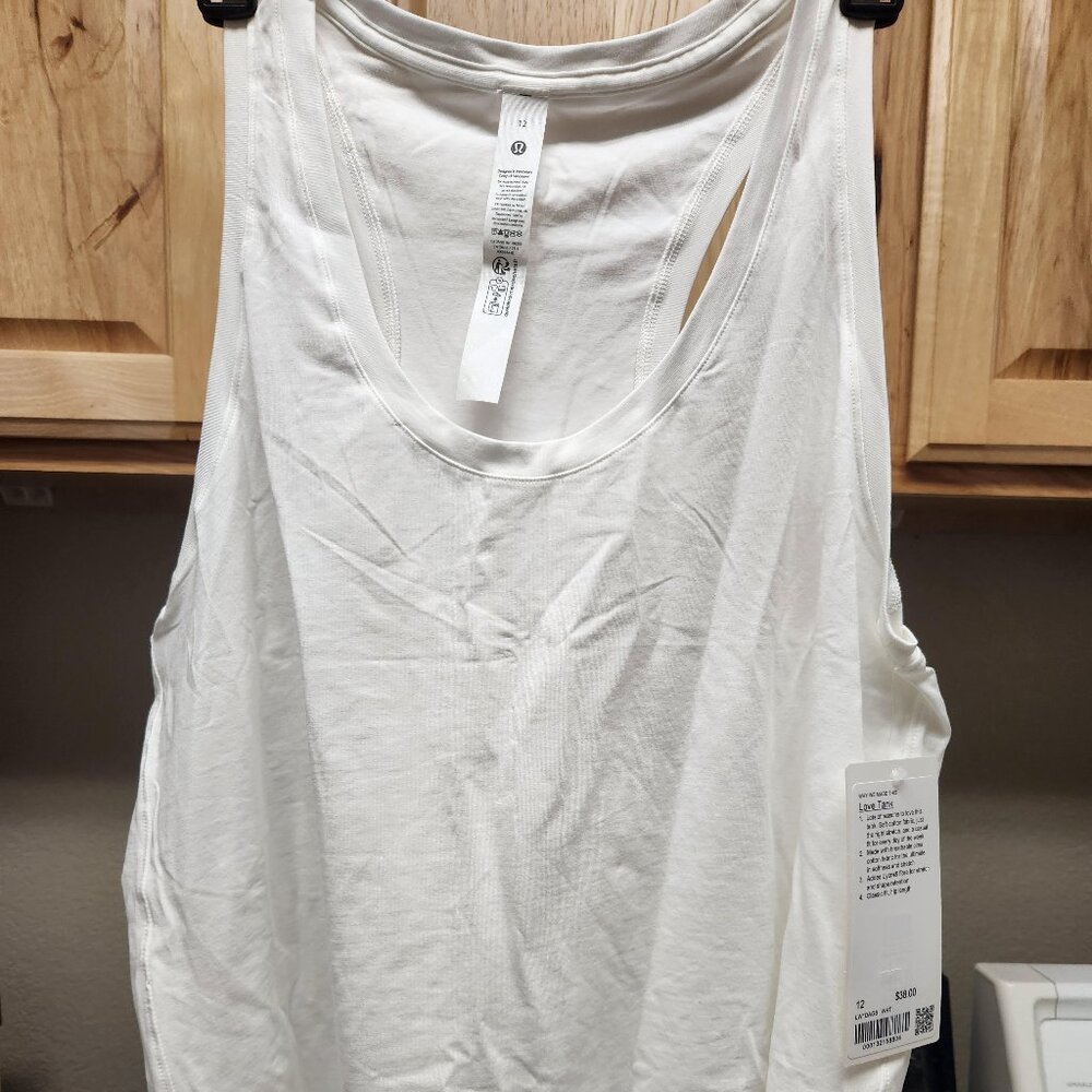 NWT Lululemon Love Tank size 12